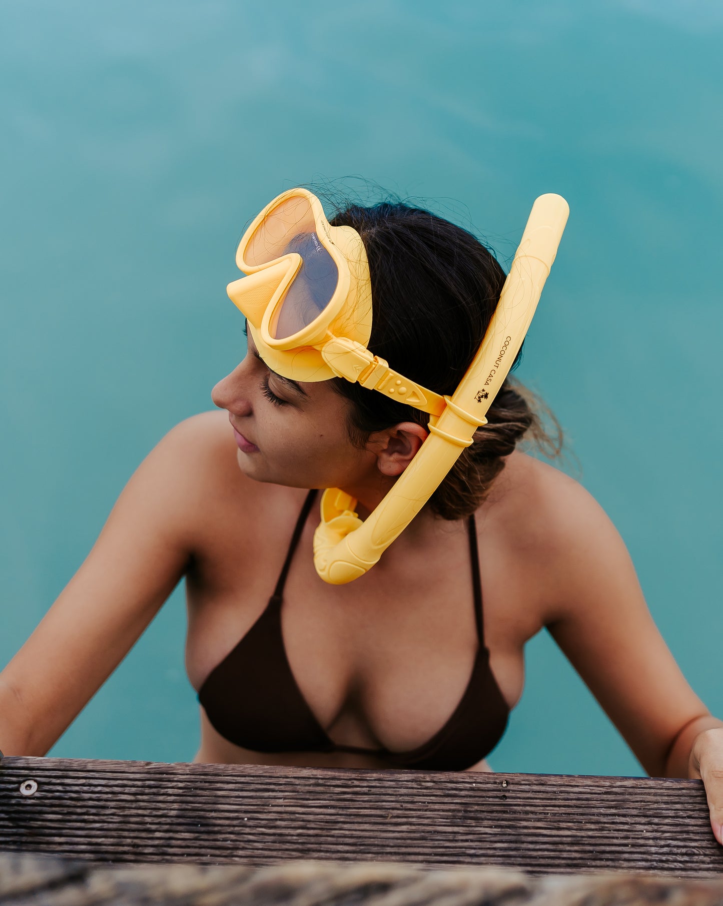 Tiki Reef Snorkel Set - MANGO