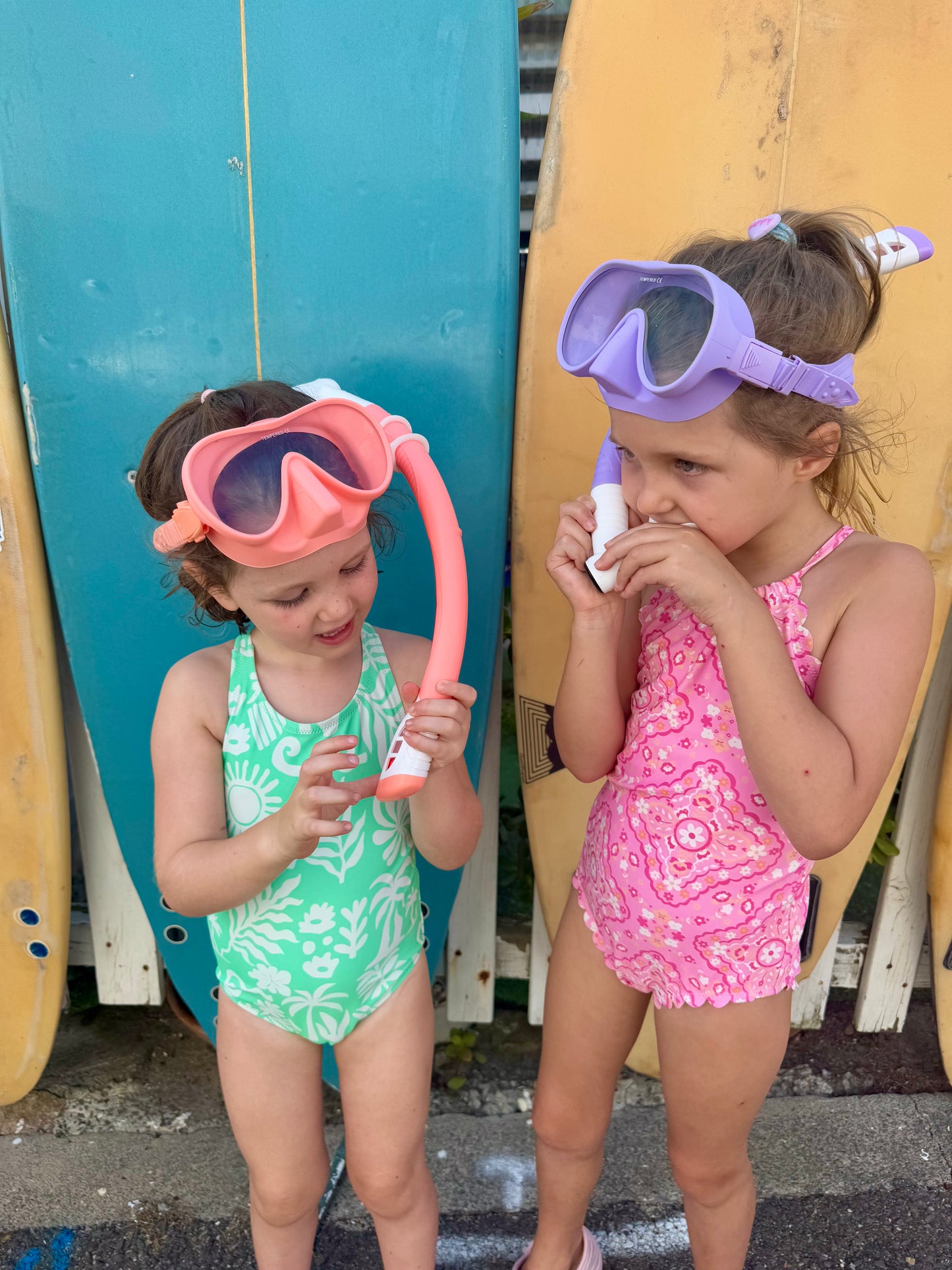 Kids Snorkel Set - Mini Guava