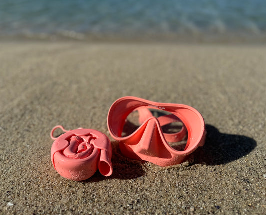 Tiki Reef Snorkel Set - GUAVA